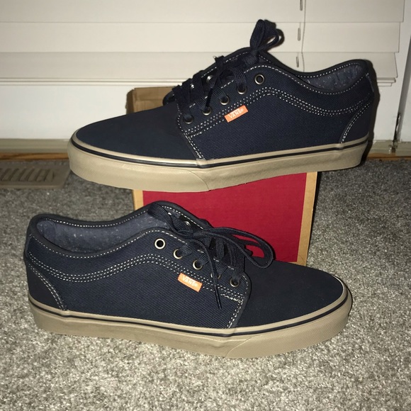 NEW Vans Chukka Low Denim Blue Gum - Picture 2 of 6